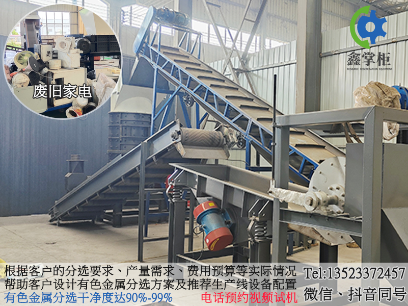 廢鋁製品破碎設備 廢鋁製品破碎設備